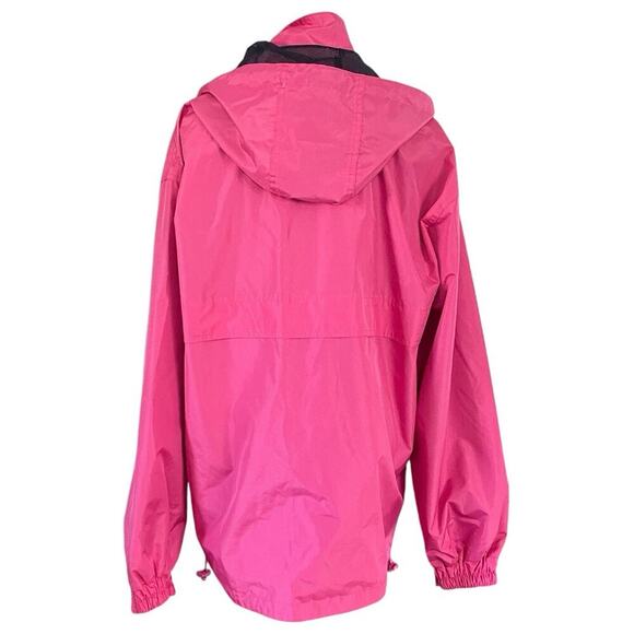 Cheneral Alaska Windbreaker Jacket Rain Coat Mens M Pink USA Mesh Lined Outdoor - Picture 3 of 14